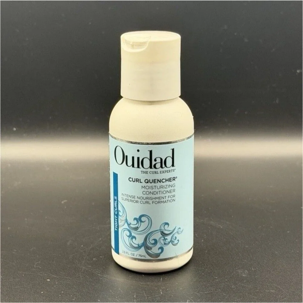 Ouidad Curl Quencher Moisturizing Conditioner for Curly Hair Travel 2.5 oz
